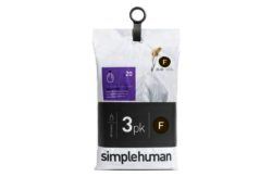 simplehuman Bin Liner Code F 3 x 20 Pack 60 Liners.